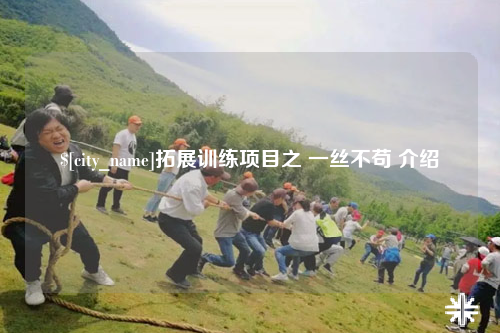 保亭拓展训练项目之 一丝不苟 介绍